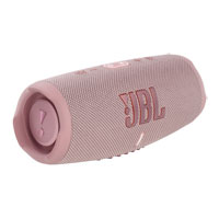 JBL Charge 5 Portable Waterproof Bluetooth Speaker with Built-in Powerbank Pink