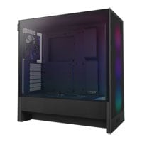 NZXT H5 Flow RGB Black Mid Tower Tempered Glass PC Gaming Case