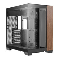 Antec C8 Wood Full Tower Tempered Glass PC Gaming Case Black