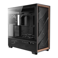 Antec Flux PRO Full Tower Tempered Glass Black/Wood PC Gaming Case