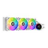 Sharkoon S90 360mm All-in-One ARGB Intel/AMD CPU Liquid Cooler White