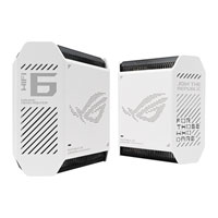 ASUS ROG Rapture Tri-Band GT6 AiMesh Ready White Open Box Gaming Router - 2 Pack