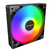 Montech GF120 ARGB PWM 120mm Black Case Fan