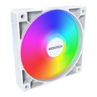 Montech GF120 ARGB PWM 120mm White Case Fan