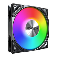 Montech METAL PRO 12 ARGB PWM 120mm Black Case Fan