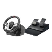 Maxx Tech PR 279 Racing Wheel w/ Pedals for PC and Console