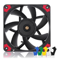 Noctua 120mm NF-A12x15 PWM CHROMAX Refurbished Airflow Fan with Swappable Anti-Vibration Pads