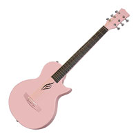 Enya Nova Go Carbon Fibre Electro Acoustic with Bluetooth - Pink