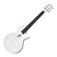 Enya Nova Go Carbon Fibre Electro Acoustic with Bluetooth - White