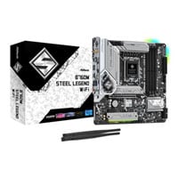 ASRock Intel B760M STEEL LEGEND WIFI Micro-ATX Refurbished Motherboard