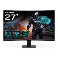 Gigabyte 27" GS27FC FHD 180Hz FreeSync Premium VA Curved Gaming Monitor