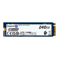 Kingston DC2000B 240GB M.2 2280 NVMe PCIe 4.0 Enterprise SSD/Solid State Drive