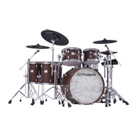 Roland VAD716 Flagship V-Drums Kit - Satin Walnut