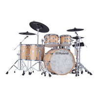 Roland VAD716 Flagship V-Drums Kit - Gloss Natural