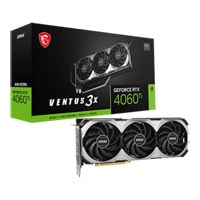 MSI NVIDIA GeForce RTX 4060 Ti 8GB VENTUS 3X E OC Ada Lovelace Graphics Card