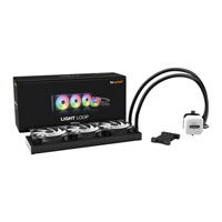 be quiet! Light Loop RGB All-In-One 360mm Intel/AMD CPU Water Cooler, Black