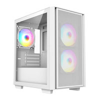 CiT Level 4 Micro-ATX Gaming PC Case White