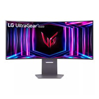 LG UltraGear 34" 34GS95QE-B UWQHD Curved FreeSync Premium Pro OLED Gaming Monitor