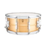 (OPEN BOX) Ludwig Acro Bronze Snare Drum 14 inch x 6.5inch - Brushed