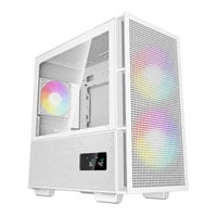 Deepcool CH360 White Tempered Glass MicroATX/Mini-ITX Case