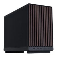 Lian Li A3 mATX Wood Black Small Form Factor Steel Mesh PC Gaming Case