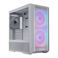 Lian Li LANCOOL 216 White ARGB Mid Tower Tempered Glass PC Gaming Case