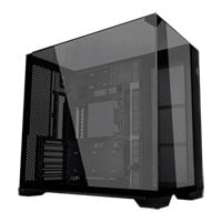 Lian Li O11 Vision Compact Black Dual Chamber Mid Tower Triple Tempered Glass PC Gaming Case