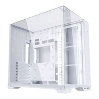 Lian Li O11 Vision Compact White Dual Chamber Mid Tower Tempered Glass PC Gaming Case