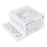 Lian Li EDGE 1000 Watt Fully Modular 80+ Platinum PSU/Power Supply with USB 2.0 Hub - White