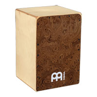 Meinl Snare Cajon 80, Burl Wood