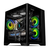 Gaming PC with NVIDIA GeForce RTX 4080 SUPER and AMD Ryzen 7 9800X3D