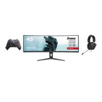 iiyama FPS Loadout 3 - 45" iiyama Monitor + ASUS Raikiri Gaming Controller + TUF M3 Headset