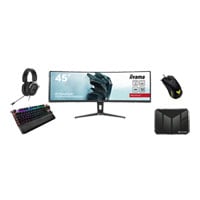 iiyama FPS Loadout 1 - 45" iiyama Monitor + ASUS Keyboard + Headset + Mouse + Mousemat