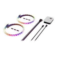 HYTE LS30 qRGB 1000mm Light Strips 2PK Black & Nexus NP50 Control Hub Bundle