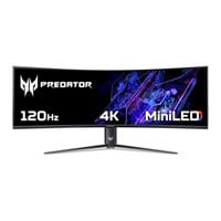 Acer 57” Predator Z57 DUHD 120Hz MiniLED Freesync Curved Open Box Gaming Monitor with KVM + 90W PD