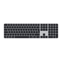 Apple Magic Keyboard USB-C with Touch ID and Numeric Keypad for Mac Models with Apple Silicon Black