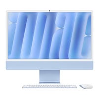 Apple iMac 24" M4 8-Core CPU 16GB RAM 256GB SSD MacOS Blue All-in-One Desktop