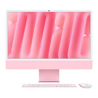 Apple iMac 24" M4 10-Core CPU 24GB RAM 512GB SSD MacOS Pink All-in-One Desktop