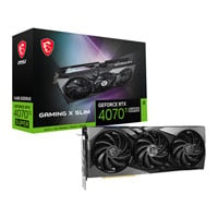 Refurbished MSI NVIDIA GeForce RTX 4070 Ti SUPER 16GB GAMING X SLIM Ada Lovelace Graphics Card