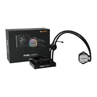 be quiet! Pure Loop RGB All-In-One 120mm Intel/AMD CPU Water Cooler, Black