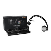 be quiet! Pure Loop RGB All-In-One 280mm Intel/AMD CPU Water Cooler, Black