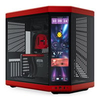 HYTE Y70 Black/Cherry Touch Infinite Mid-Tower Tempered Glass PC Gaming Case