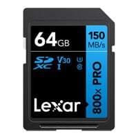 Lexar 800x PRO SDXC UHS-I Card Blue Series 64GB