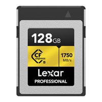 Lexar Professional 128GB CFexpress Type B Gold Series Memory Card