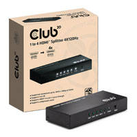 Club 3D CSV-1385 1 to 4 HDMI 4K120Hz Splitter