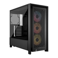 Corsair FRAME 4000D RS Black Tempered Glass Modular ARGB Mid-Tower ATX PC Case