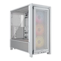 Corsair FRAME 4000D RS White Tempered Glass Modular ARGB Mid-Tower ATX PC Case