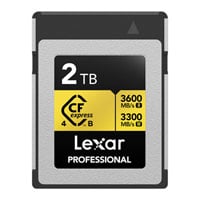 Lexar Professional Gold 2TB CFexpress 4.0 Type B Memory Card