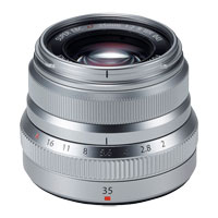 Fujifilm XF-35mmF2.0 R WR Lens (Silver)