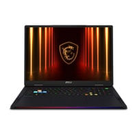 MSI Raider A18 HX UHD+ 120Hz AMD Ryzen 9 64GB DDR5 RTX 5080 Black Gaming Laptop